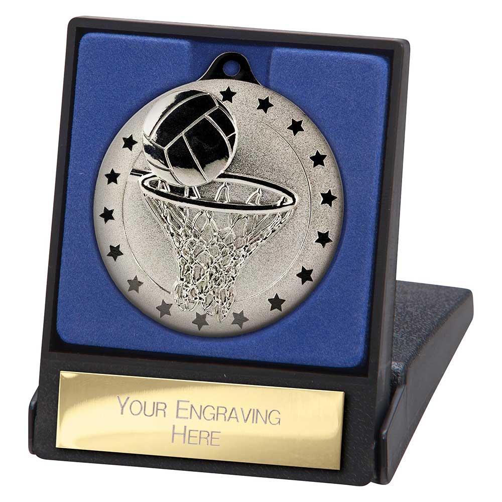 Netball Medal in Presentation Box