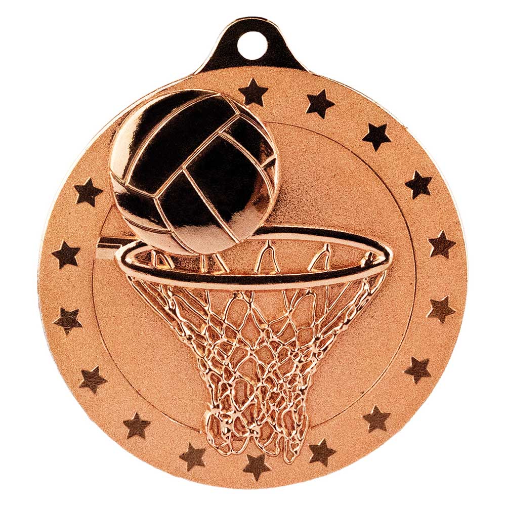 Netball Hoop Medal