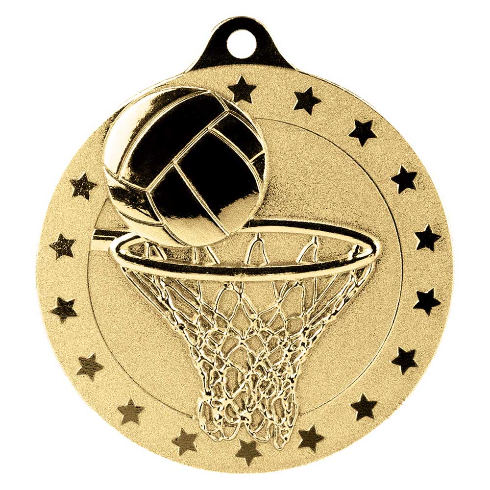Netball Hoop Medal