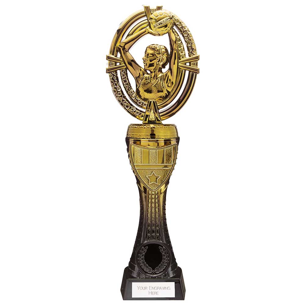Netball Player Trophy – Gold
