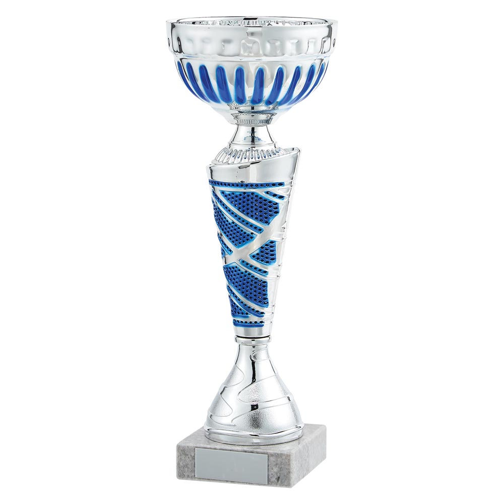 Silver & Blue