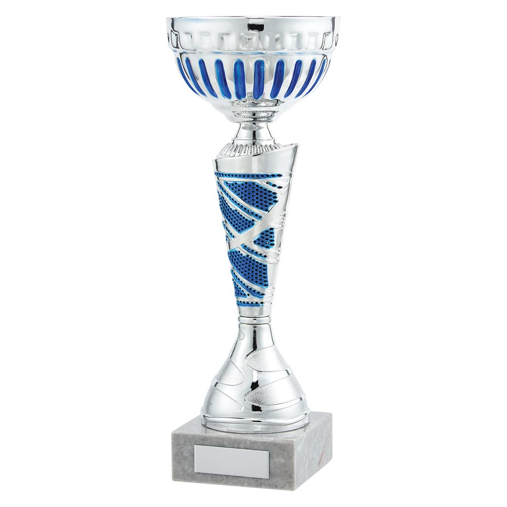 Silver & Blue