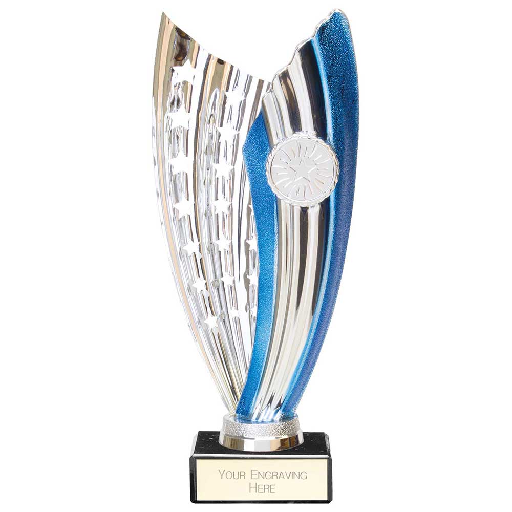 Blue & Silver