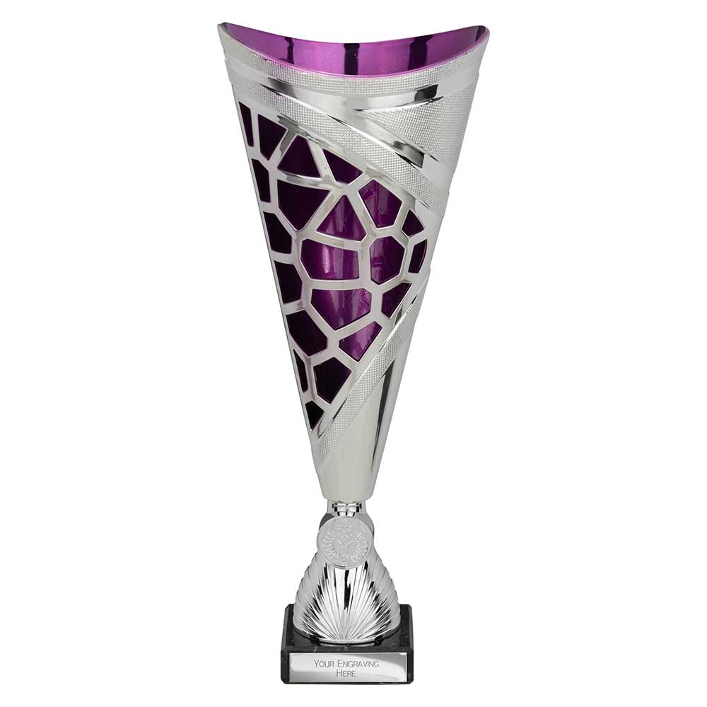 Purple & Silver