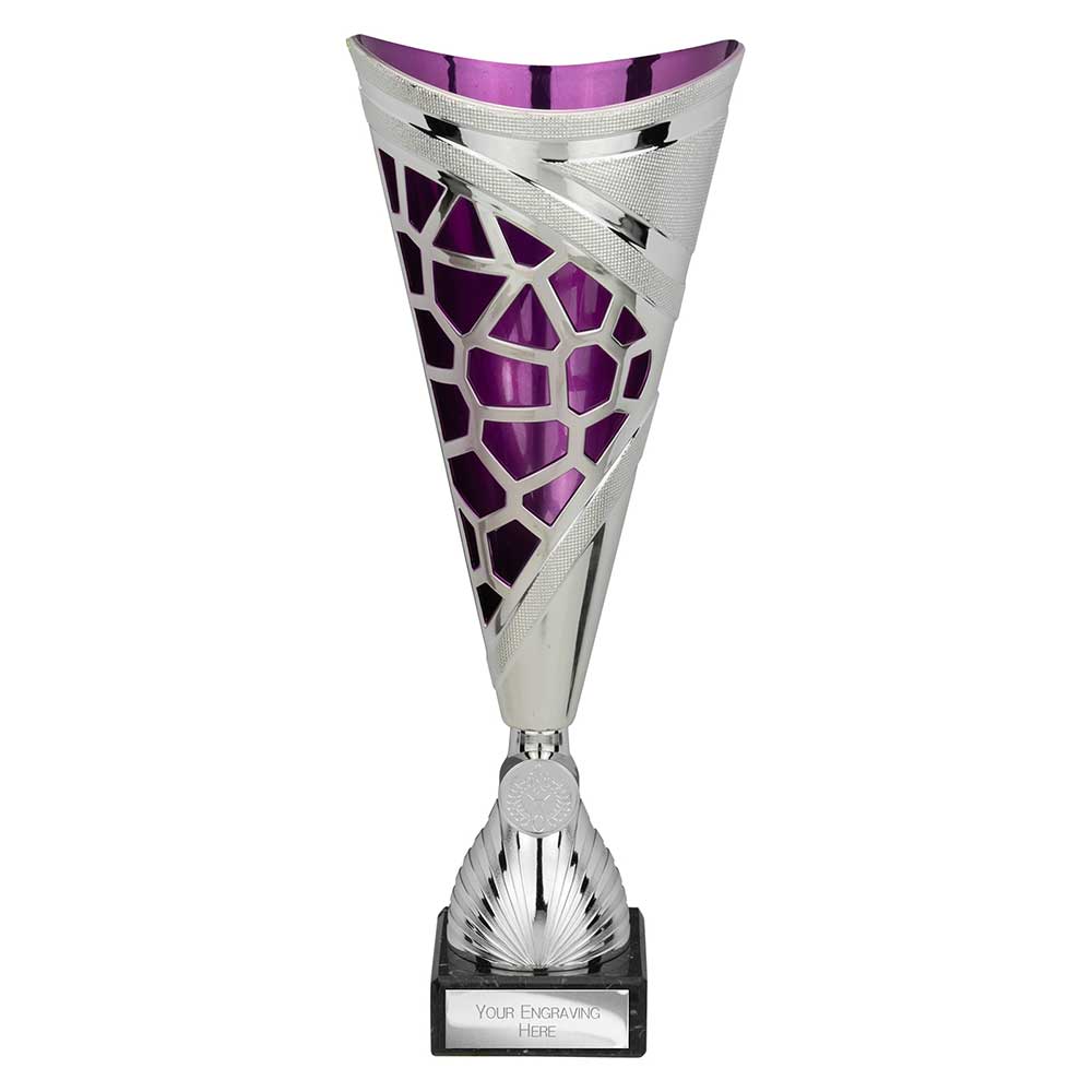 Purple & Silver