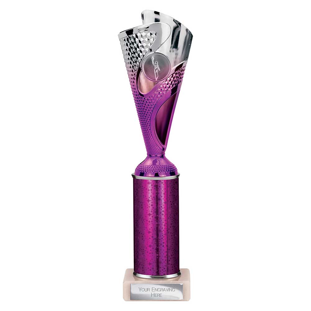 Purple & Silver
