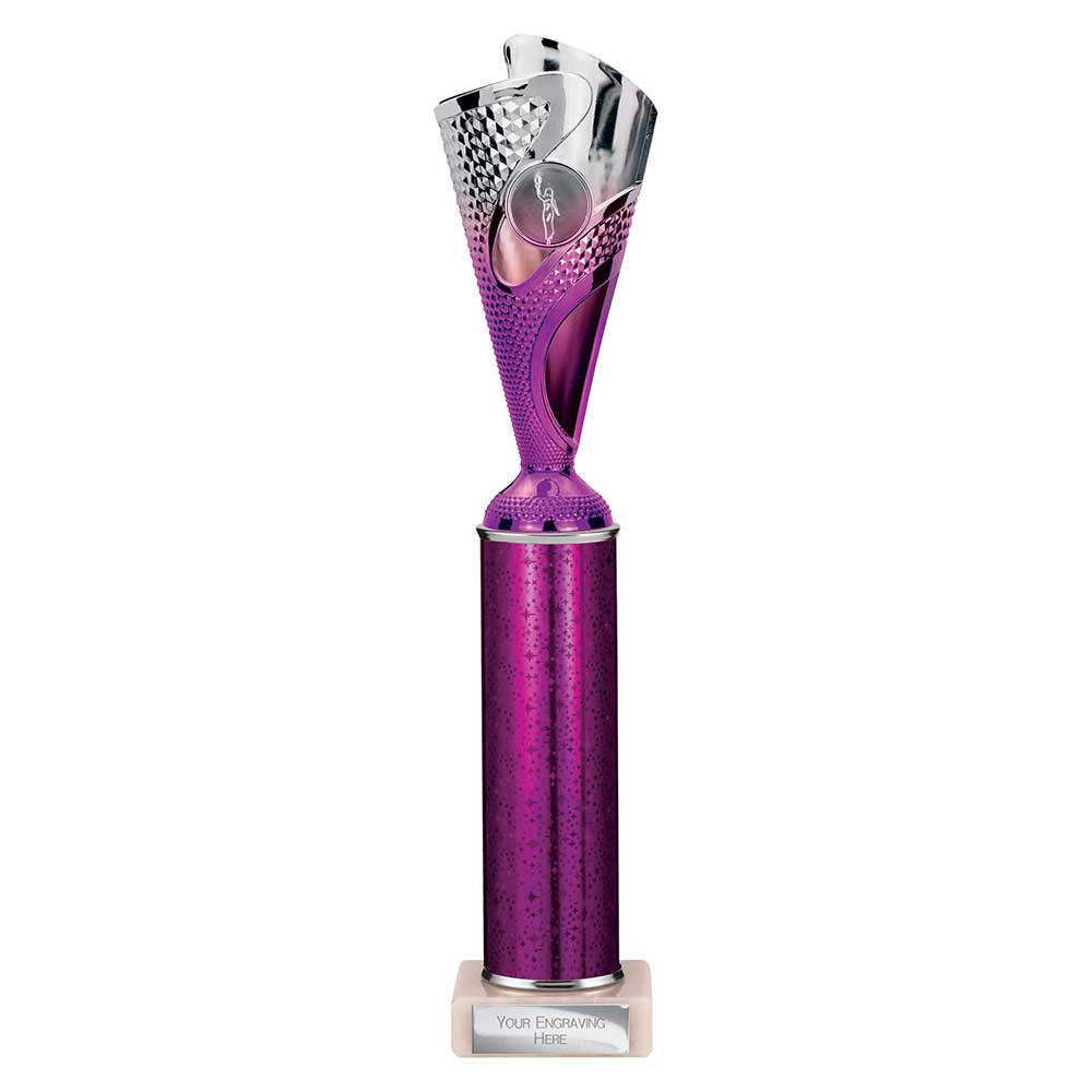 Purple & Silver
