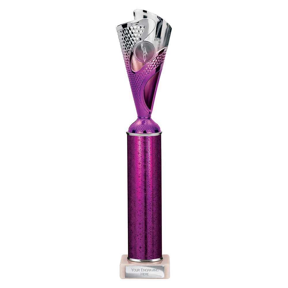 Purple & Silver